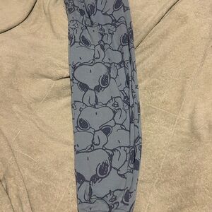Peanuts Snoopy Blue Jogging  Pants XL Extra Large New Juniors Girls Women’s
